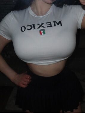 Mexico crop top